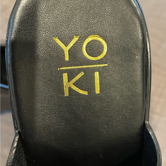 Yoki Women's Black Patent Platforms Size 9 🤩‼️🤩 - Picture 4 of 6